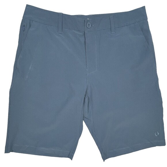 Hang Ten Mens Size 32 Blue Hybrid Board Shorts Swim Quick Dry Beach Pool New - Picture 1 of 7